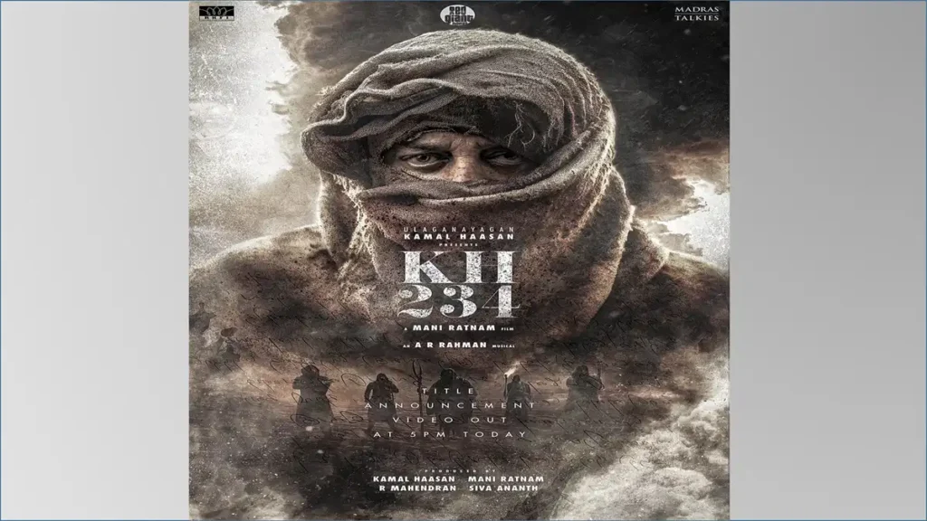 First look poster of Kamal Haasan 234th film released! KH234 today cinema news