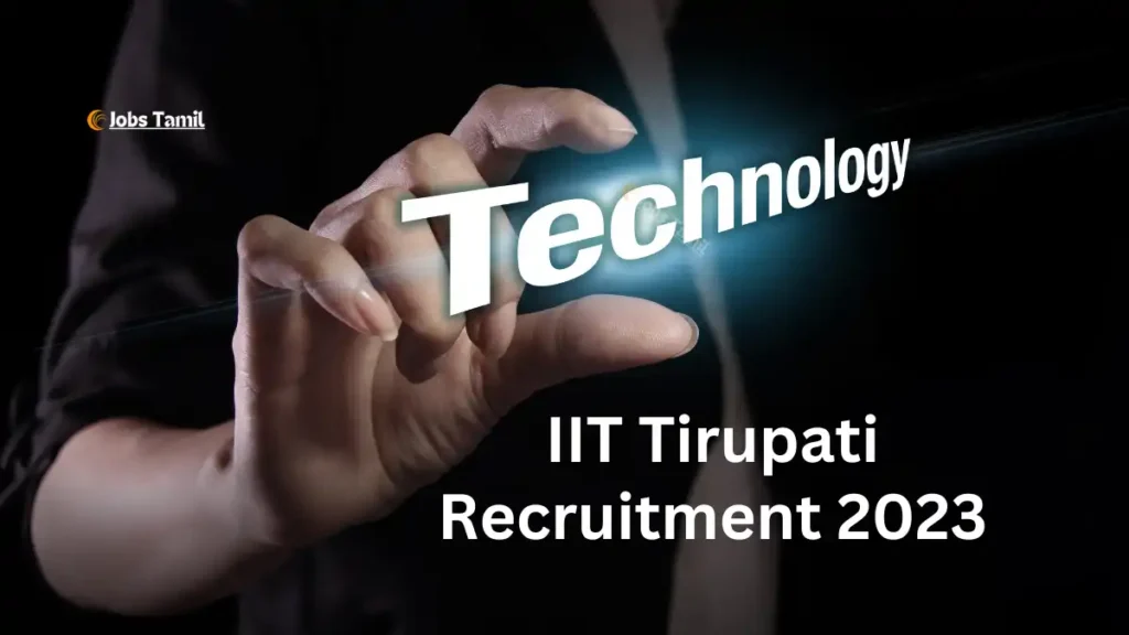 IIT Tirupati Recruitment 2023