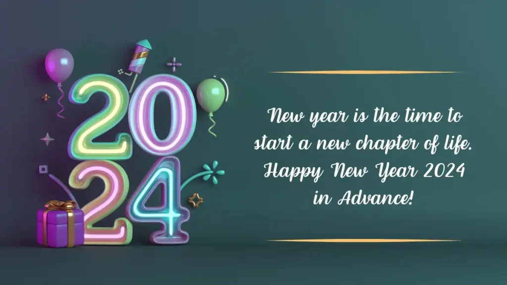 Advance Happy New Year quotes