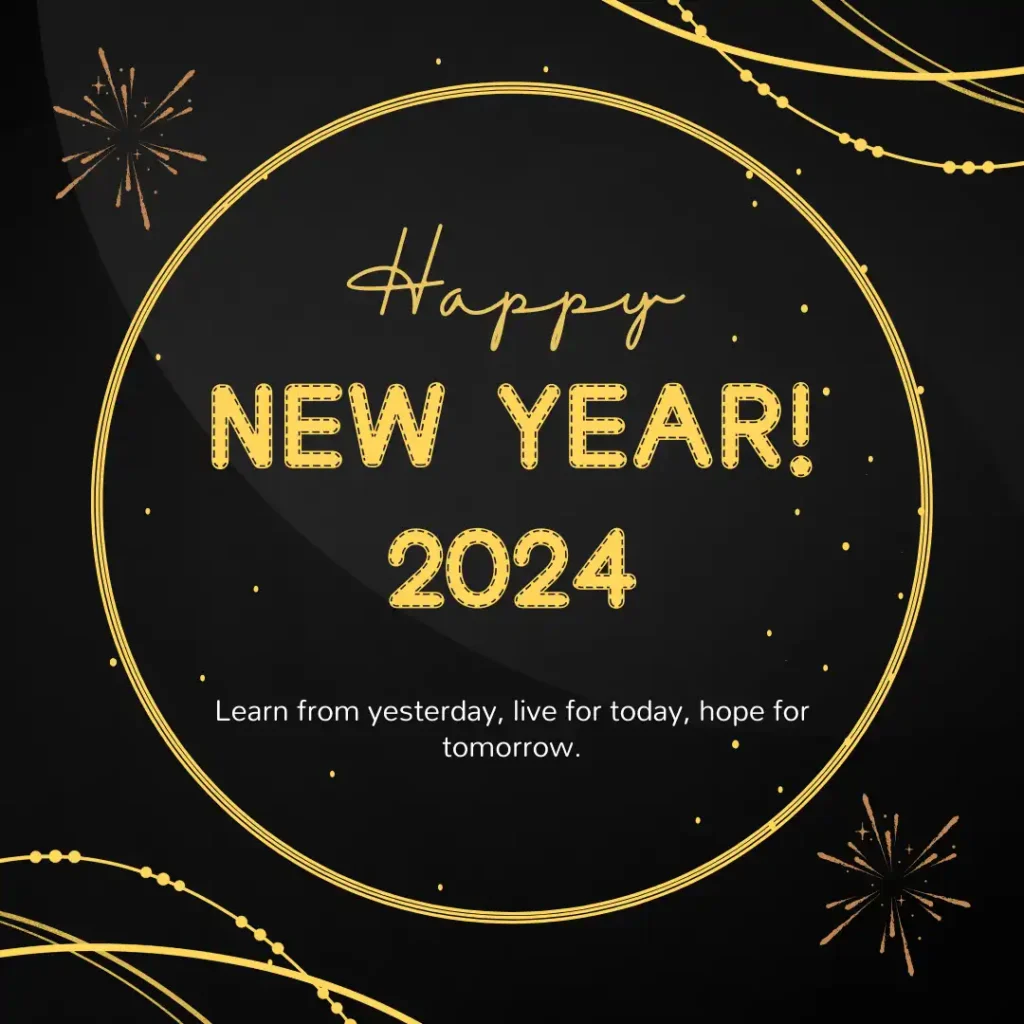 Happy New Year 2024 Wishing