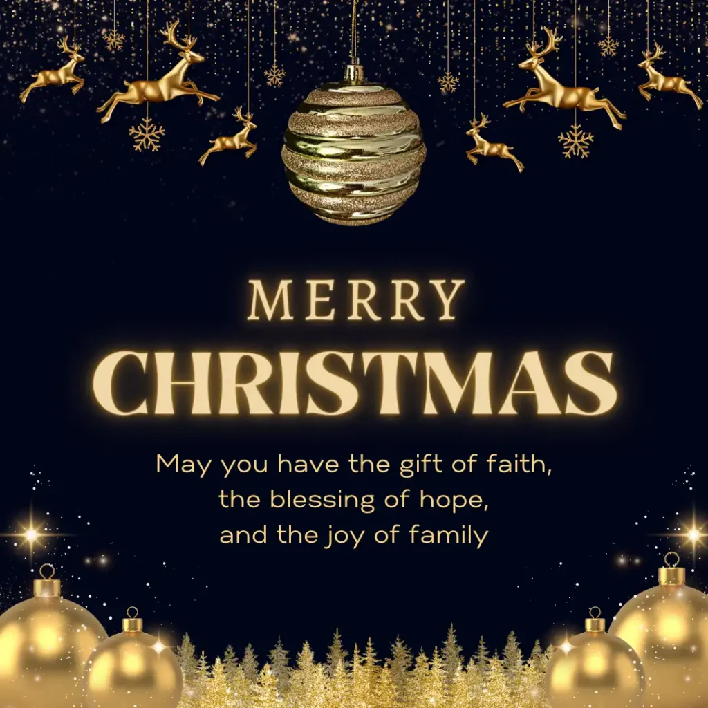 Merry christmas wishes text