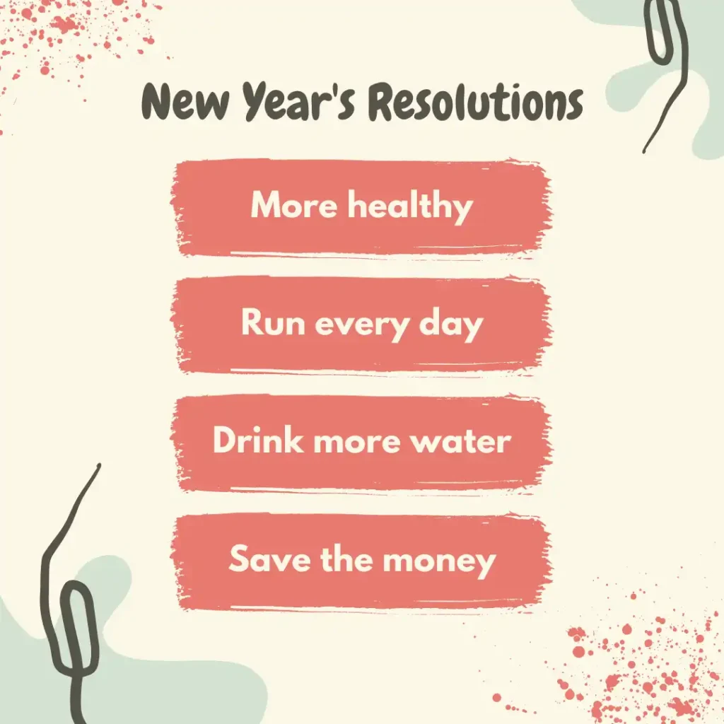 My New Year Resolution
