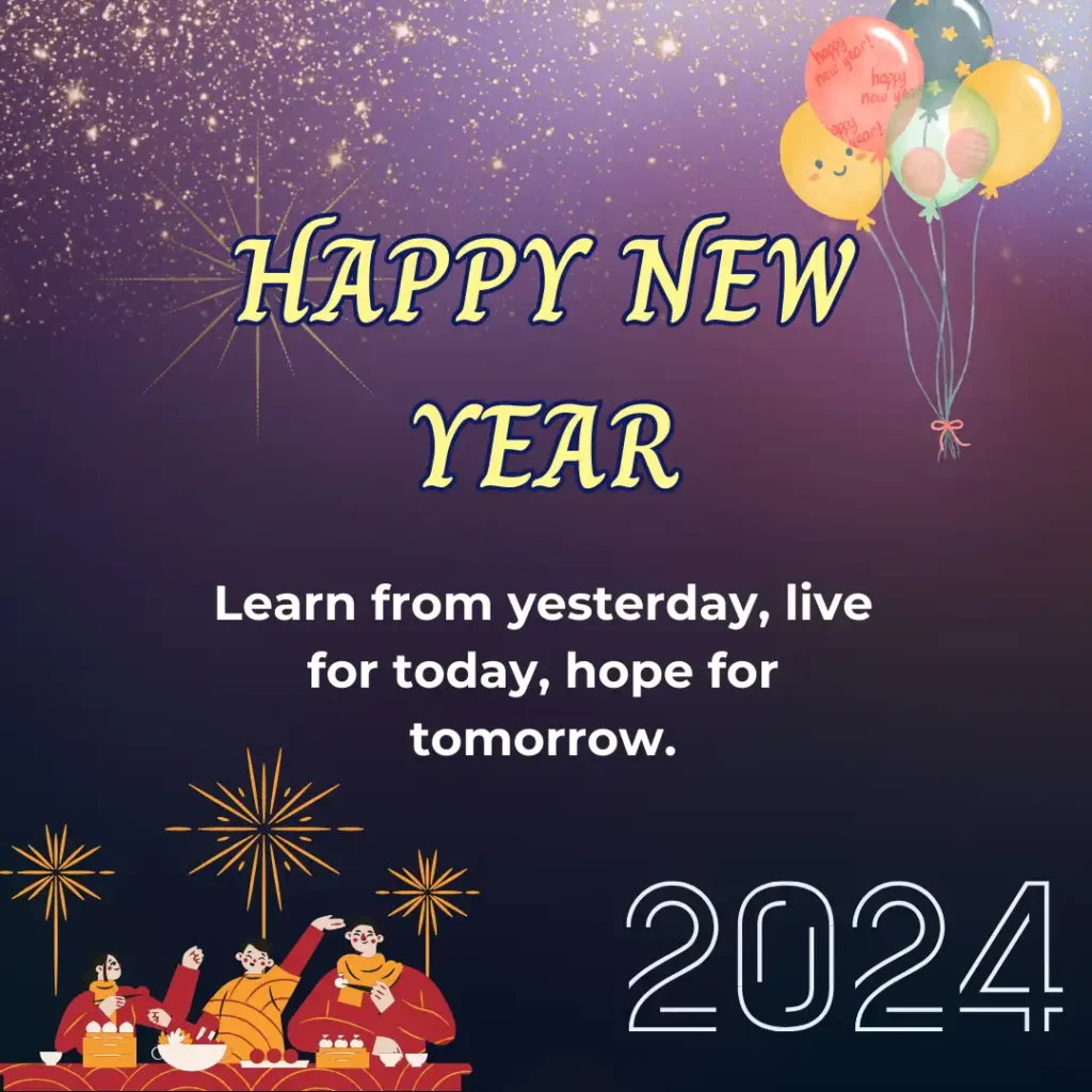 New Year Quotation 2024