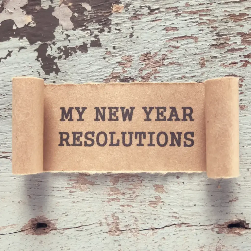 New Year resolutions ideas