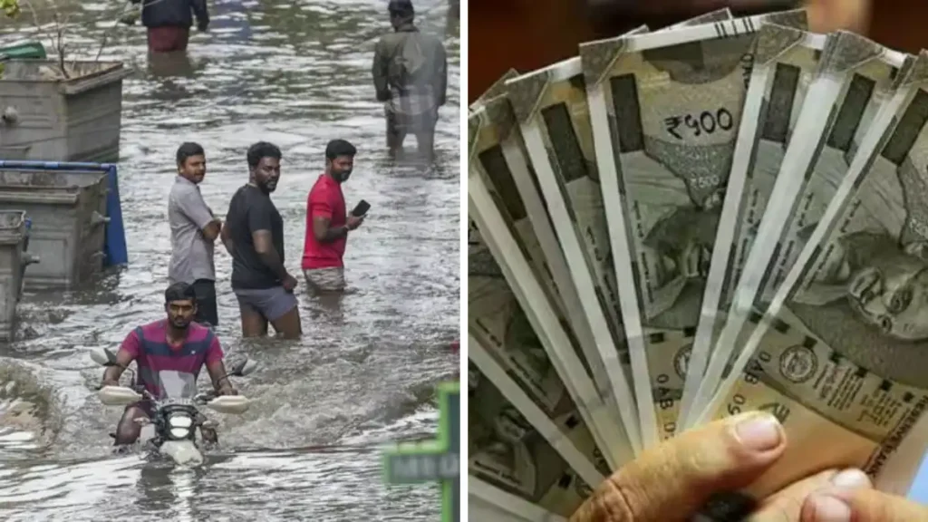 Rs.2500 compensation for the people affected by the mega storm announcement by Andhra Chief Minister