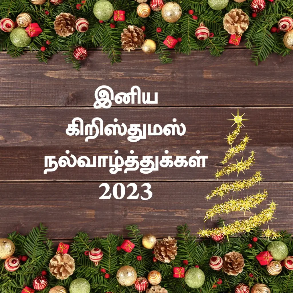 Short Christmas Wishes in Tamil 2023