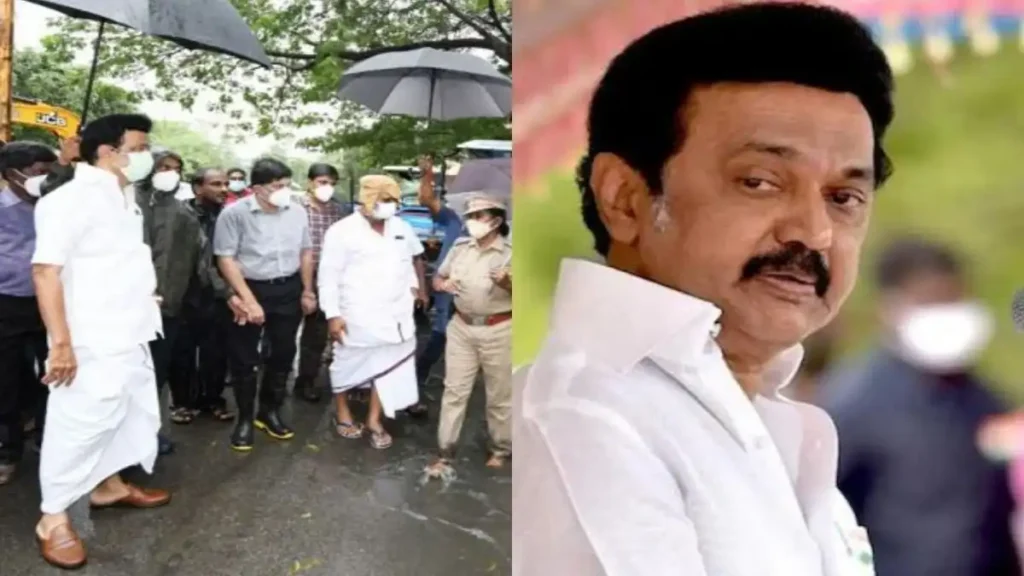 Tamil News Chief Minister M.K.Stalin personally inspected the effects of Mikjam storm in Chennai