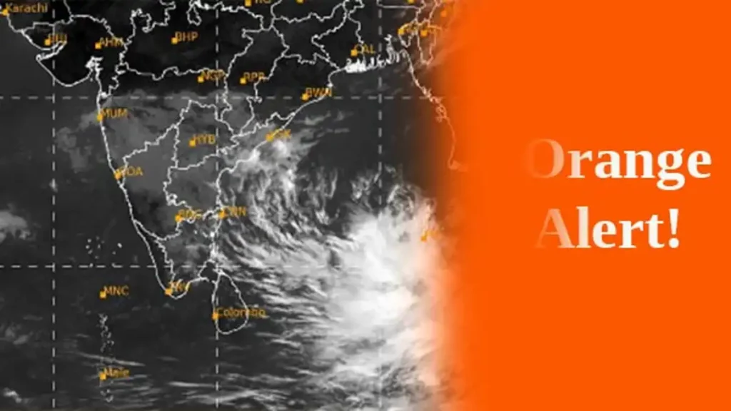Weather Update Orange Alert Echo Chance of very heavy rain in 14 districts of Tamil Nadu today